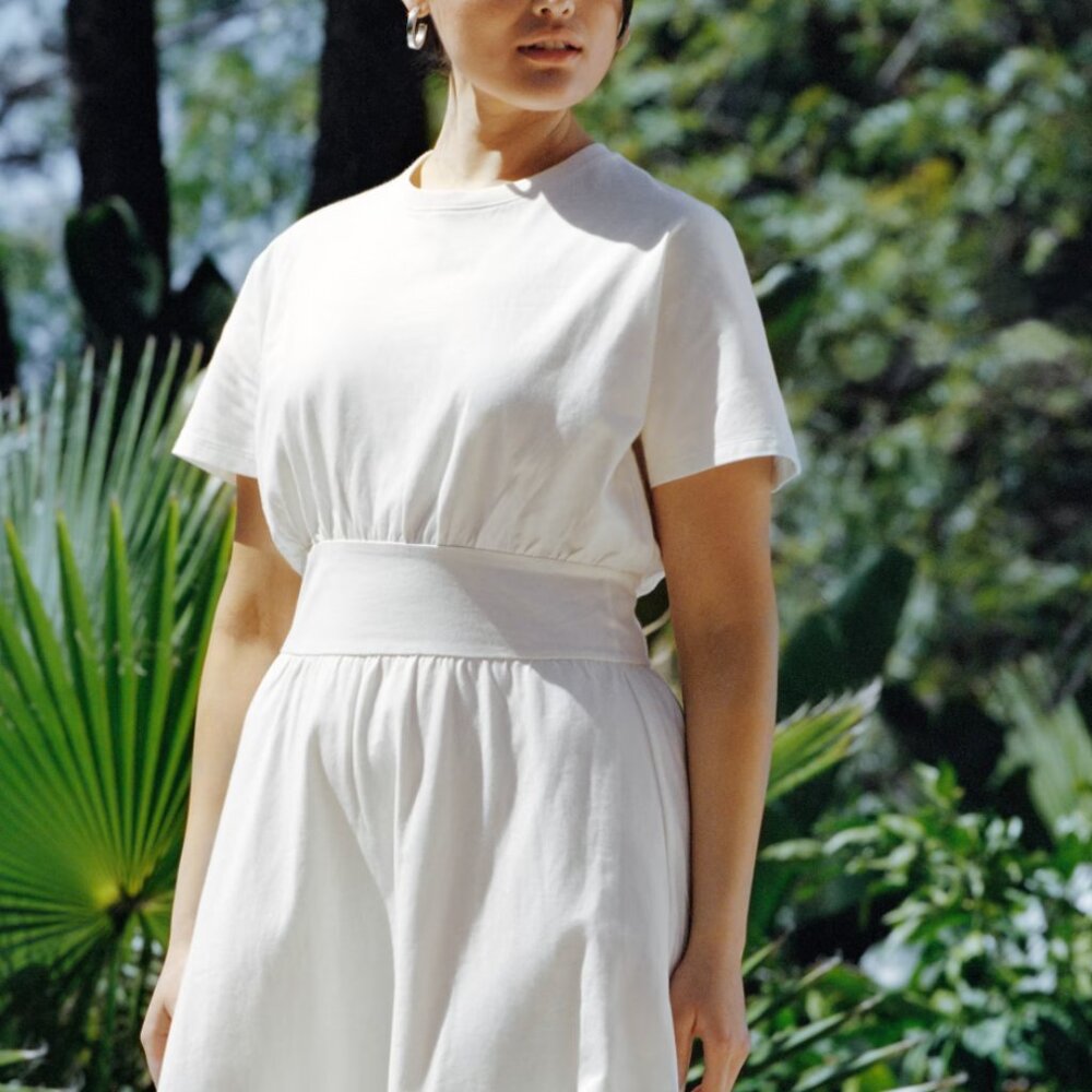 The Organic Cotton Waisted Dress